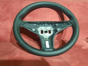 Lenkrad Mercedes C Klasse GLK W204 Lederlenkrad Neu Bezogen Leder - Bild 1 von 6