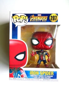 Marvel Funko Pop IRON SPIDER Avengers Infinity War #287! - Foto 1 di 5