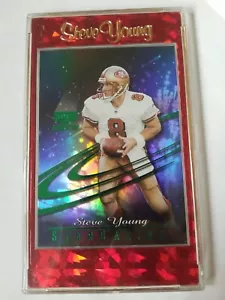 2000 Momentum Star Gazing #SG19 Steve Young Green Custom Case - Picture 1 of 2