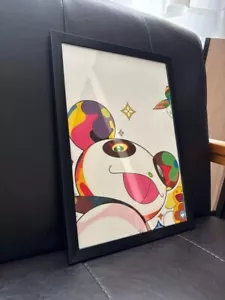 Takashi Murakami Panda Art Poster Print A4size With Framed - Picture 1 of 1