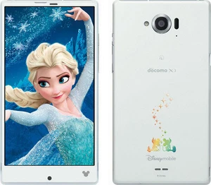 DOCOMO SHARP SH-02G AQUOS DISNEY FROZEN PHONE ANDROID SMARTPHONE UNLOCKED NEW - Picture 1 of 10