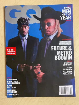December 2024 January 2025 GQ Future & Metro Boomin cover Men of the Year issue - Image 1 of 4