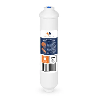 Inline Post/Carbon Polishing Water Filter Catridge for RO System Standard Size Q - Image 1 of 4