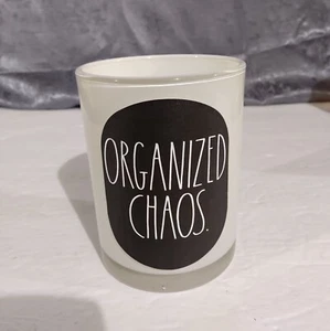 Rae Dunn Barattolo Contenitore Spazzola Bianco e Nero 5"H 3"D. Caos Organizzato NUOVO - Foto 1 di 9