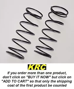 LOSA5453 - LOSI 8IGHT/2.0 FRONT BLACK SHOCK SPRINGS 5.0 LBS RATE (SOFT) (2) - Foto 1 di 1