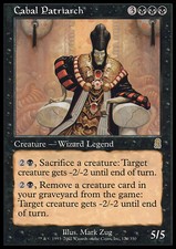 Magic the Gathering MTG Cabal Patriarch (120) Odyssey   MP