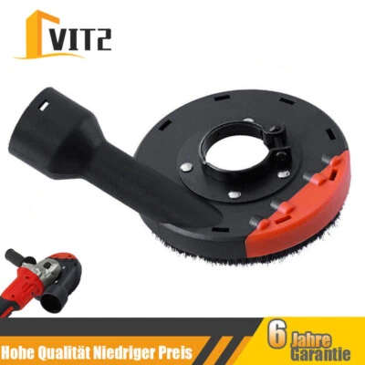 Universal Winkelschleifer Staubschutzhaube Absaughaube für Beton Zerkleinerung - Bild 1 von 4