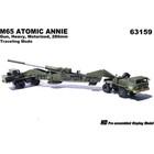 Dragon 1/72 U.S M65 280mm Atomic Cannon Atomic Anne (Transport Mode) Model