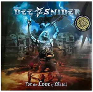 SEALED MINT! TWISTED SISTER / DEE SNIDER "FOR THE LOVE OF METAL" GOLD VINYL LP - Picture 1 of 1
