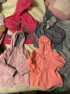 Girls Raincoat LOT OF 4 Size 6/7- Gap , Zara, Osh Kosh, Western Chief - Picture 1 of 24