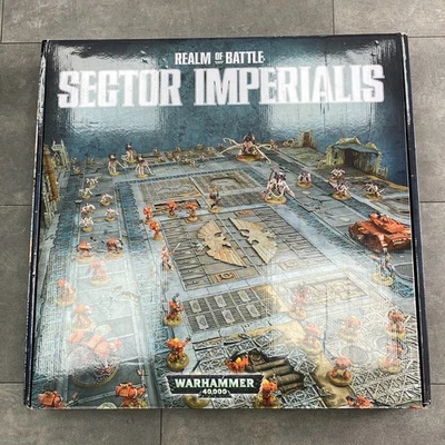 SECTOR IMPERIALIS REALM OF BATTLE BOARD TILES SET WARHAMMER 40,000 GAMING BOARD - Image 1 of 4