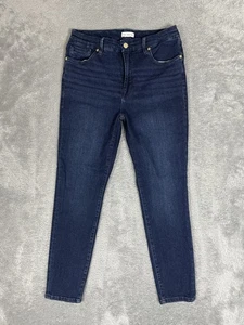 Good American Jeans donna 12 gambe buone vita alta skinny denim elasticizzato GL873CET - Foto 1 di 11
