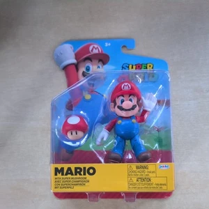 Super Mario Toy 4" Figure Jakks Pacific NEW Sealed - Picture 1 of 1