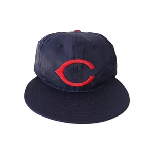 Hat Ebbets Field Flannels x '47 Golden Age Cincinnati Reds MLB Cap 7 1/8 Satin - Picture 1 of 17