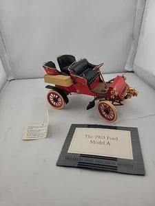 VTG 1903 Ford Model A Diecast Fanklin Mint Precision Models: - 1/16 with COA - Picture 1 of 13