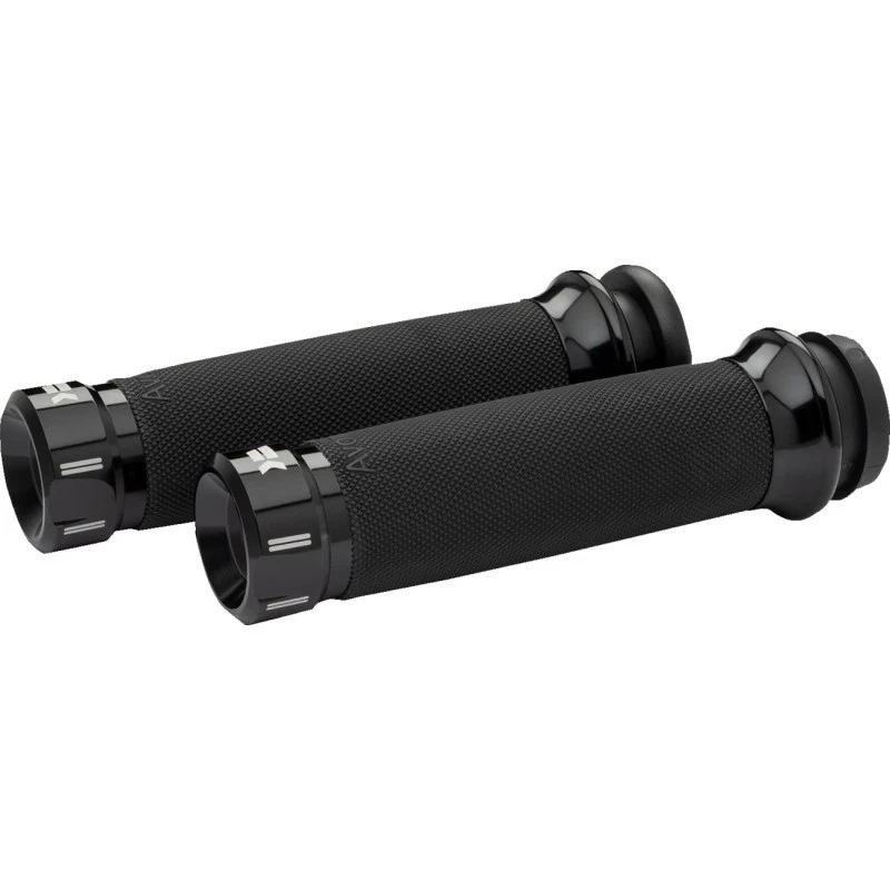 Empuñaduras clásicas Khrome Werks negras 500280 Foto 1 de 1