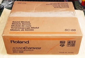 Vintage Roland SC-88 Sound Canvas MIDI Module Japan Tested Working Clean Unit - Picture 1 of 10