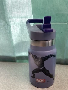 Marvel Black Panther 12oz Kids Stainless Steel Water Bottle double wall - Picture 1 of 6