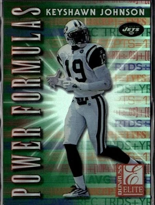 1999 Donruss Elite #19 Keyshawn Johnson Power Formulas #/3500 - Picture 1 of 2