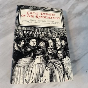 Donald J ZIEGLER / Great Debates of the Reformation 1st Edition 1969 (Library) - Foto 1 di 2