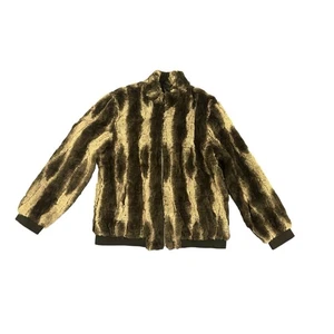 Neu mit Etikett INC International Concepts Herren Kunstfell Jacke Größe X-Large - Bild 1 von 7