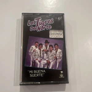 Los Tigres Del Norte Mi Buena Suerte Cassette Tape - Picture 1 of 3