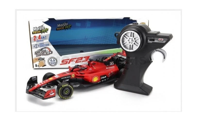 MAISTO 82357-LE-RC FERRARI - F1 SF-23 TEAM SCUDERIA FERRARI N 16 SEASON 2023 CHA - Immagine 1 di 2