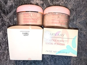Mary Kay NEW Old Stock IVORY Loose Powder 6247 LOT - Picture 1 of 3