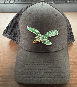 New Era Philadelphia Eagles Mens Kelly Green Basic 39THIRTY Flex Hat - Picture 1 of 14