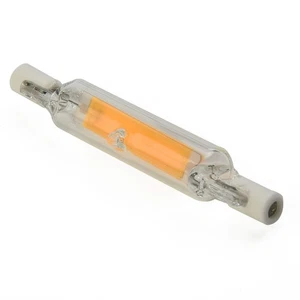 COB R7s LED Glass Tube 5W 78mm/9W 118mm Dimmable Bright Halogen Replacement - Picture 1 of 16