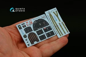 Quinta Studio 1/24 Spitfire Mk.VIII Interior 3D Decal for Airfix kits - Picture 1 of 1