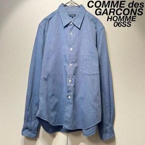 COMME des GARCONS HOMME 06SS Cotton Design Shirt S - Picture 1 of 10
