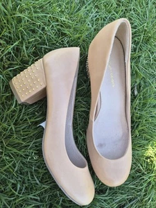 Burlington Blockabsatz Kurt Geiger schwarze Wildlederschuhe - perfekter Zustand Größe 8 - Bild 1 von 4