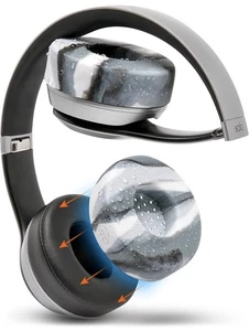 Patented Earpad Sweat Covers for Beats Solo 4, Solo 3 & Solo 2, Made by Wicked - Picture 1 of 8