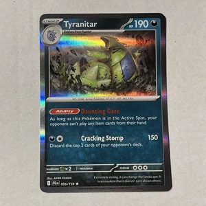 Tyranitar 95/159 Holo Pokemon TCG - Foto 1 di 2