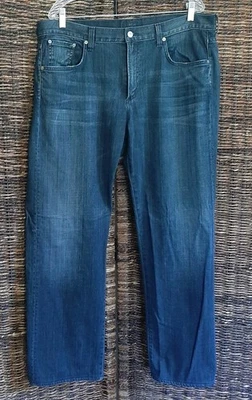 Citizens of Humanity Perfect Men's Jeans 38 Blue Jerome Dahan Straight Leg Dark  - Image 1 of 4