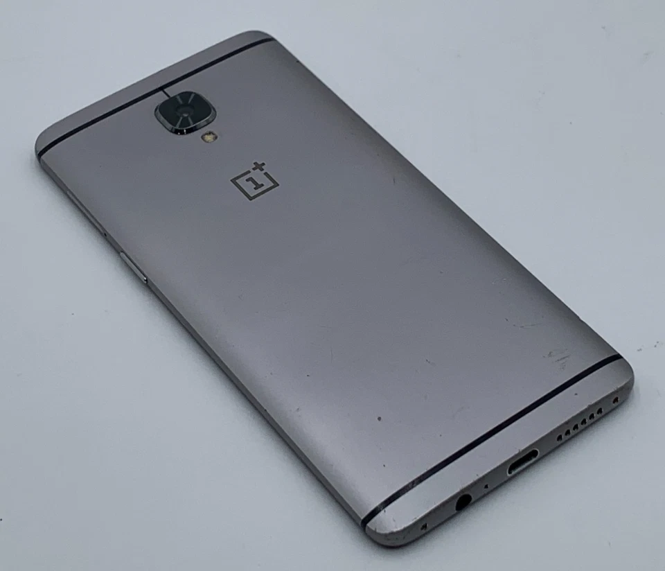 OnePlus 3T Dual A3000 64GB Gray Unlocked Android Smartphone Excellent - Image 1 of 4