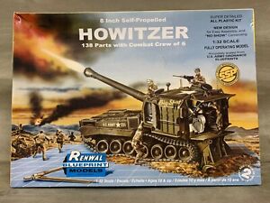 ** RENWAL REVELL 8 INCH SELF-PROPELLED HOWITZER SSP 85-7855 **