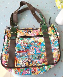 Authentic Lesportsac x Tokidoki Limited Edition carnival prints handbag soo cute