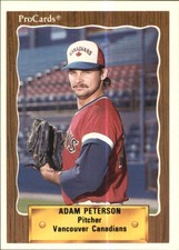 1990 Vancouver Canadians ProCards #488 Adam Peterson