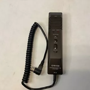 Vintage Craig Micro Cassette System Hand Control HS-5 - Picture 1 of 3