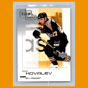 Tarjeta de hockey Alexei Kovalev #72 2002 cubierta superior estante superior Pittsburgh Penguins NHL - Imagen 1 de 3