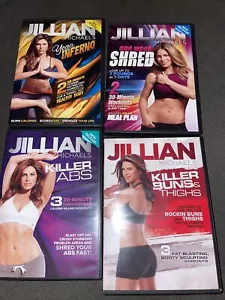 Jillian Michaels - Complete Body Workout (DVD, 4-Disc Set) Shred-Yoga Inferno - Picture 1 of 6