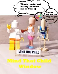 LEGO Window Mind THAT CHILD Some Scuffs these are sticker Parts Super Fun Shop - Picture 1 of 2