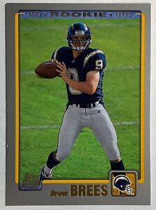 2001 Topps DREW BREES San Diego Chargers #328 Rc