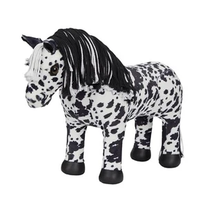 LeMieux Toy Pony Appaloosa Dakota - Plaitable Two-Tone White & Black Mane - S... - Picture 1 of 5
