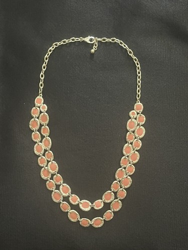 VETEMENTS Collana con catena rosa bigiotteria moda costume donna