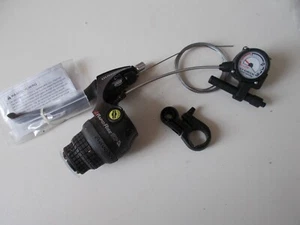 Shimano 3 Speed Revoshift Left Hand Gear Shift./ Brake Lever Rapid Rise CI Deck - Picture 1 of 6