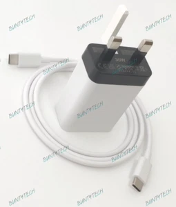 Genuine Google Pixel 8 Pro / Fold 30W Fast Charge Plug Adapter & USB-C Cable - Picture 1 of 4