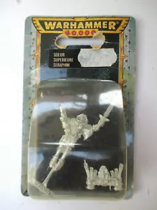 D12C45 SERAPHIM BATTLE SISTER SUPERIOR WARHAMMER 40000 W40K BLISTER - Picture 1 of 2